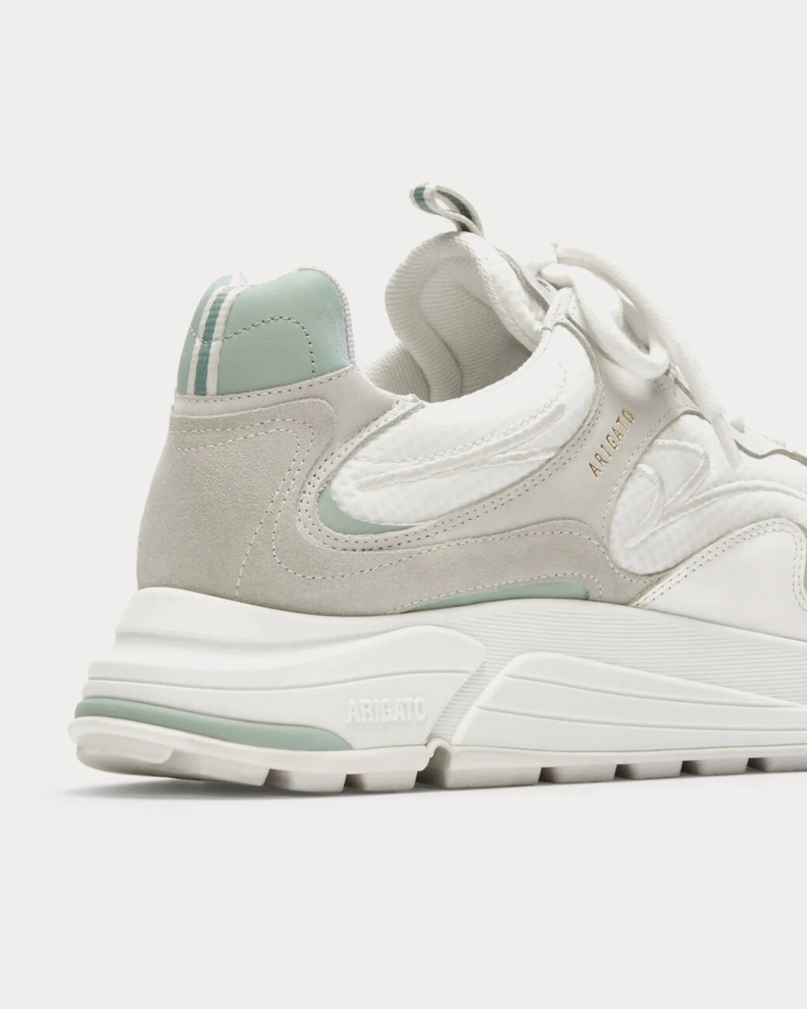 Rush Sky White / Blue Low Top Sneakers