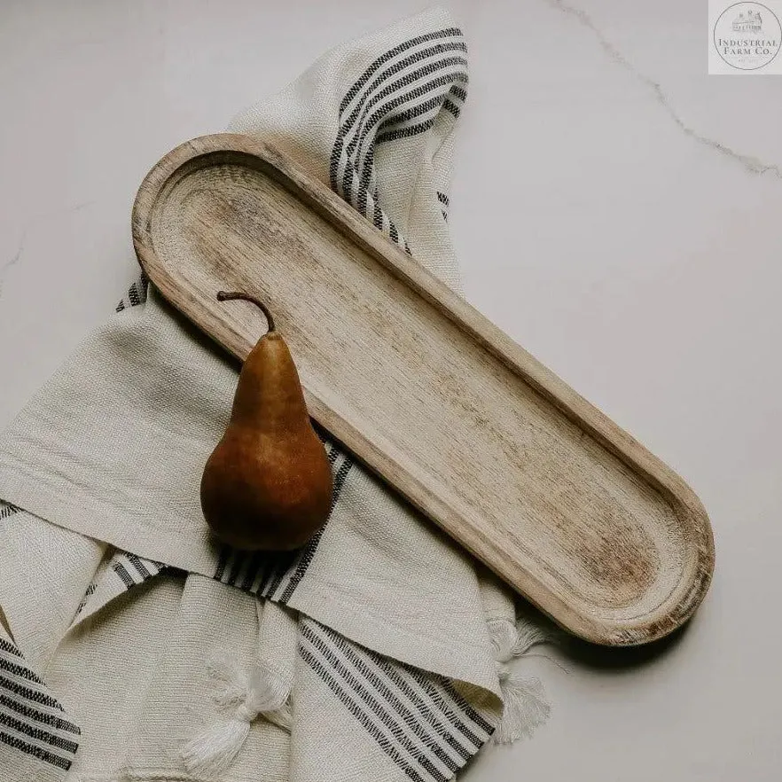 Rustic Farmhouse Wood Tray