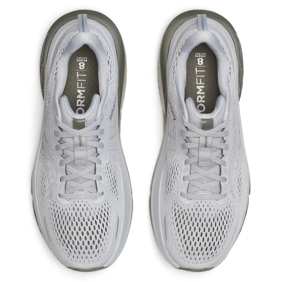 Saucony Men's Guide 18 Running Shoes in Cloud/Olive SS25 - Online Exclusive