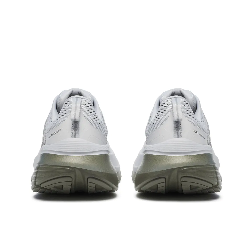 Saucony Men's Guide 18 Running Shoes in Cloud/Olive SS25 - Online Exclusive
