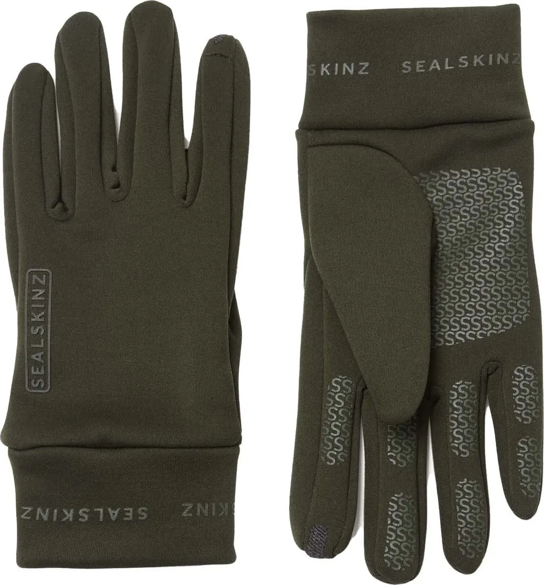 Sealskinz Water Repellent Nano Fleece Glove Olive | Buy Sealskinz Water Repellent Nano Fleece Glove Olive here | Outnorth