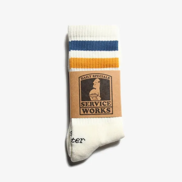 Service Works Pasta Water Socks - White
