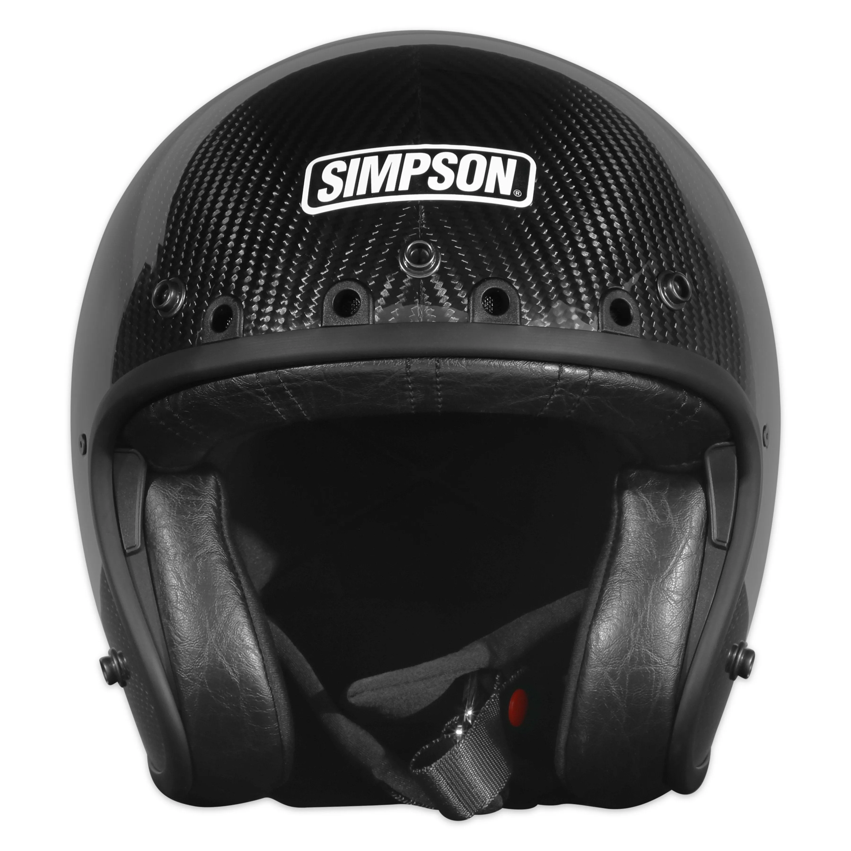 Simpson Chopper Helmet - Carbon Fiber