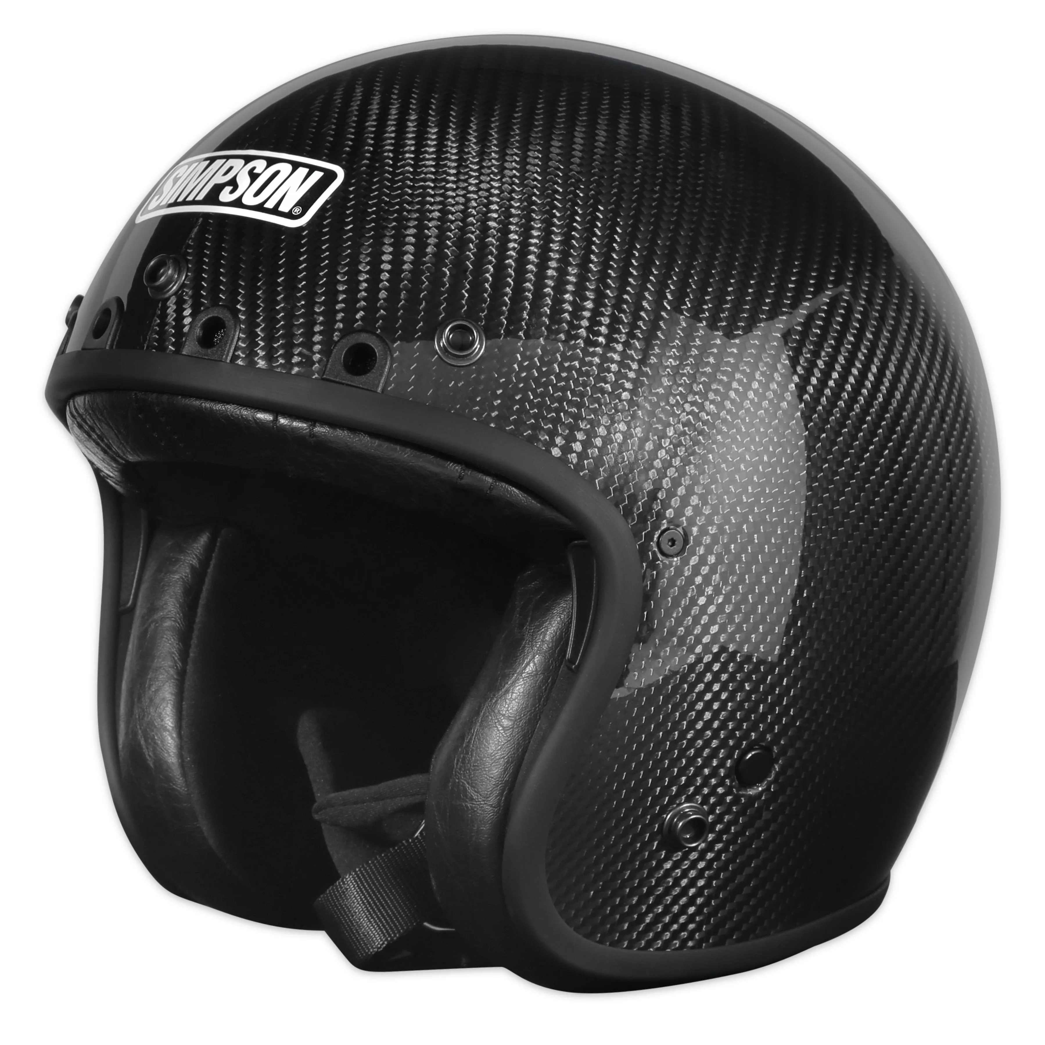 Simpson Chopper Helmet - Carbon Fiber