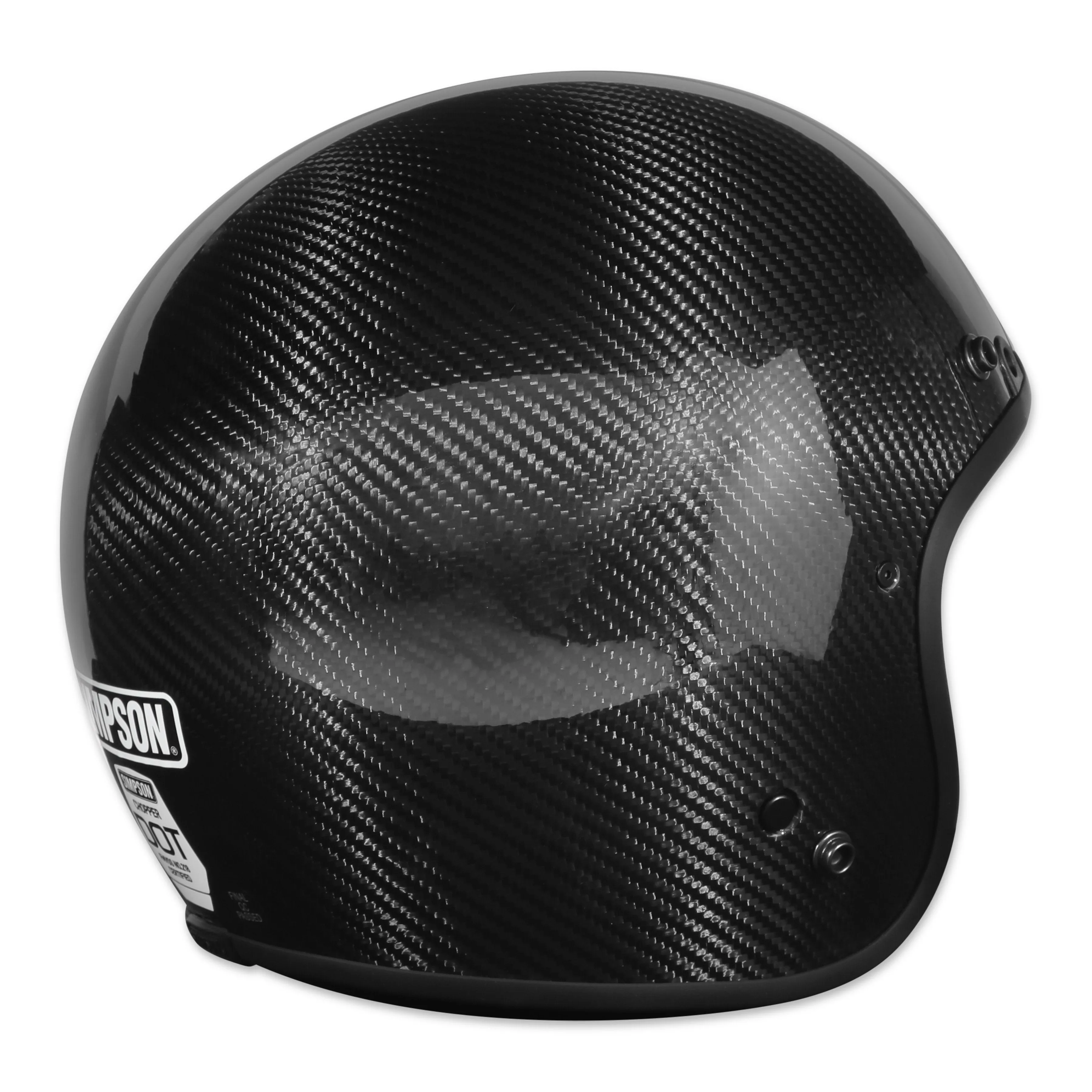 Simpson Chopper Helmet - Carbon Fiber