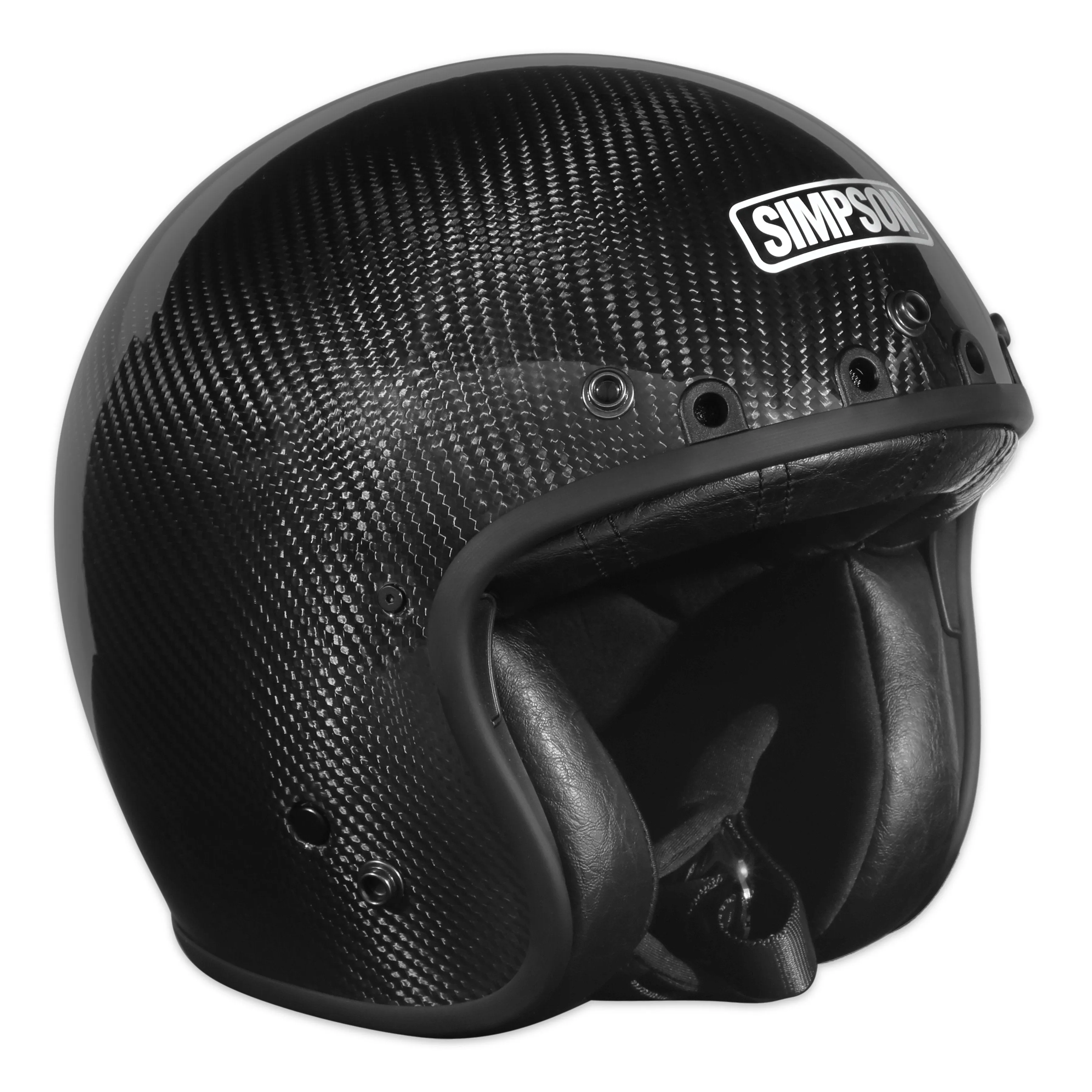 Simpson Chopper Helmet - Carbon Fiber