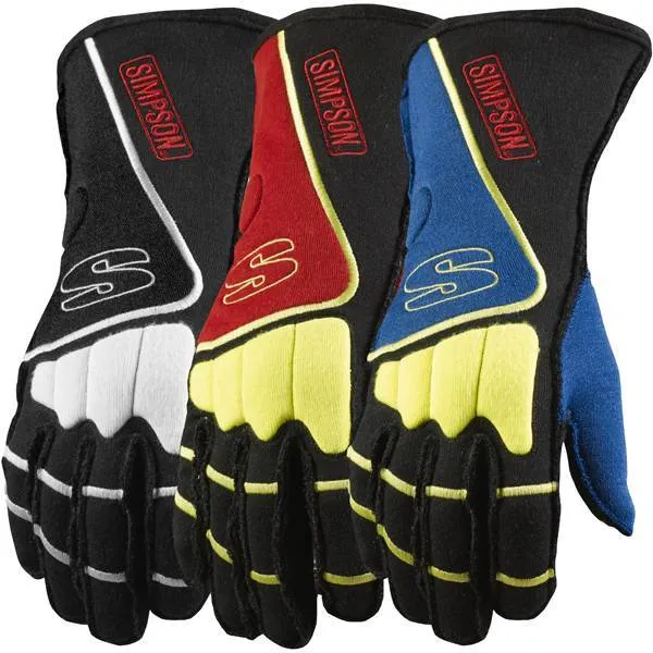 Simpson DNA Glove - Black/White