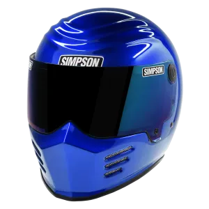 Simpson Outlaw Bandit Helmet - Rayleigh Blue