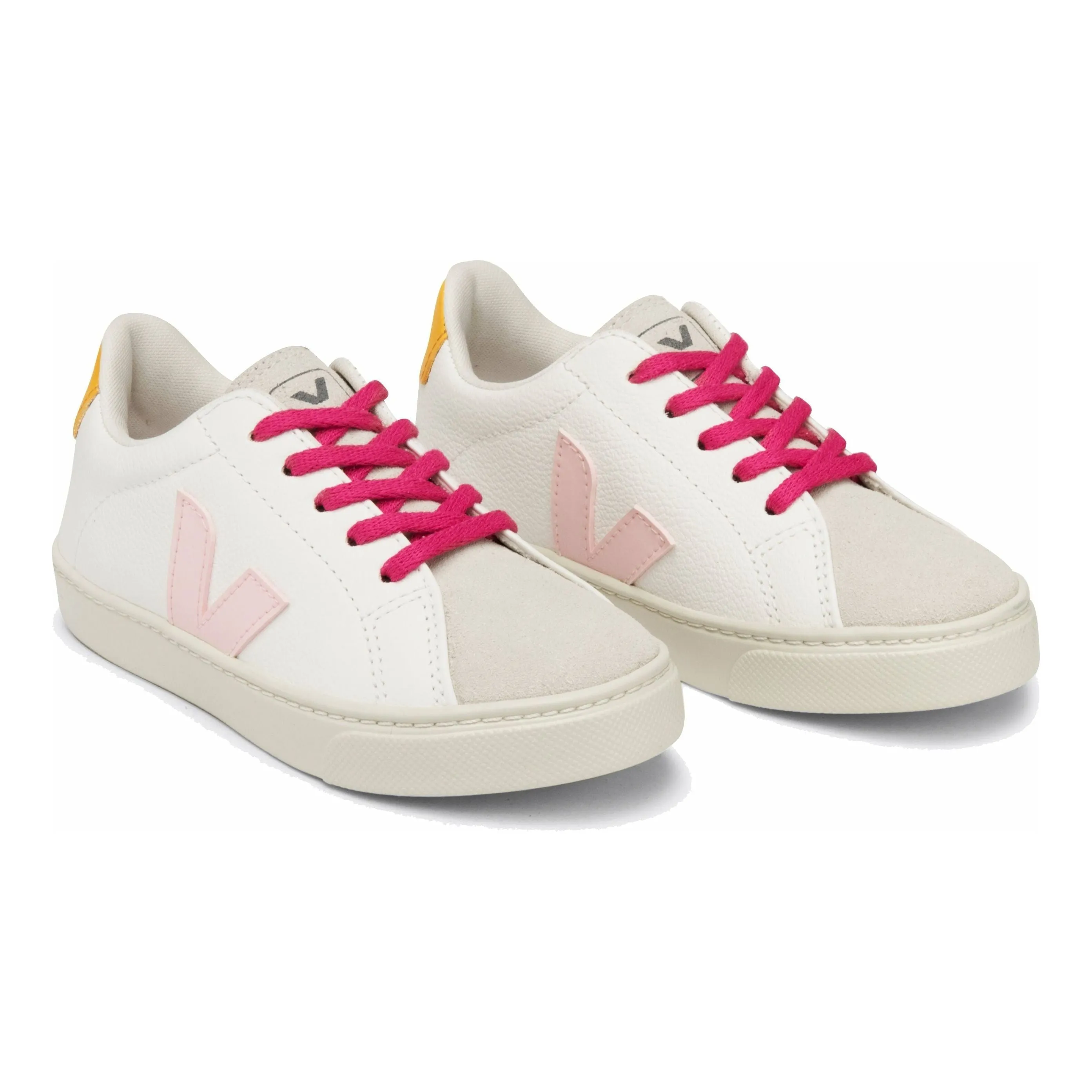 Small Esplar Laces Chromefree Leat - Petale