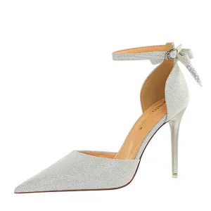 Soulmates Bridal Shop / Faux Diamond Trendy Bridal Wedding Shoes