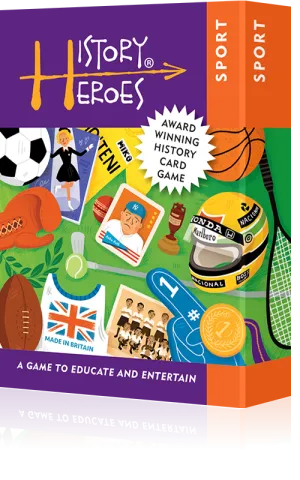 Sport Heroes in History Quiz Card Game - Award Winning!