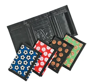 Sports Design Wallets (12/unit),  #262063 (A-45)