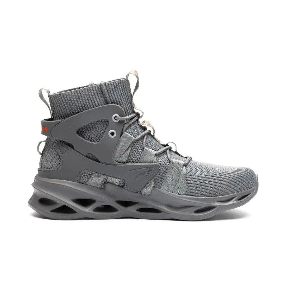 Steel Toe Safety Work Boots  -  High Top Men Safety Shoes Steel Toe Sneakers Man Puncture Proof Work Safety Boots