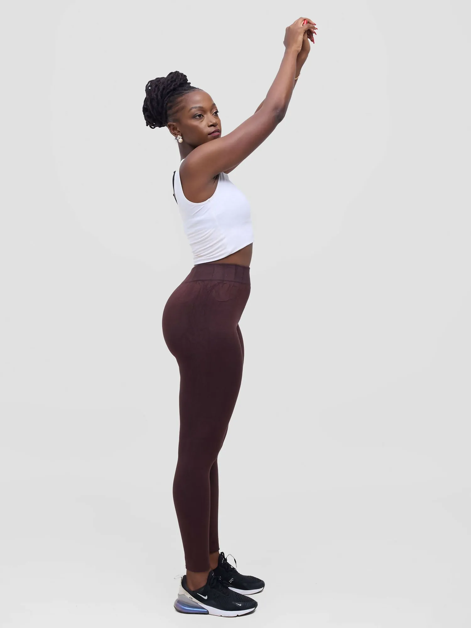 Stylish Sisters Comfy Tights Legging - Brown