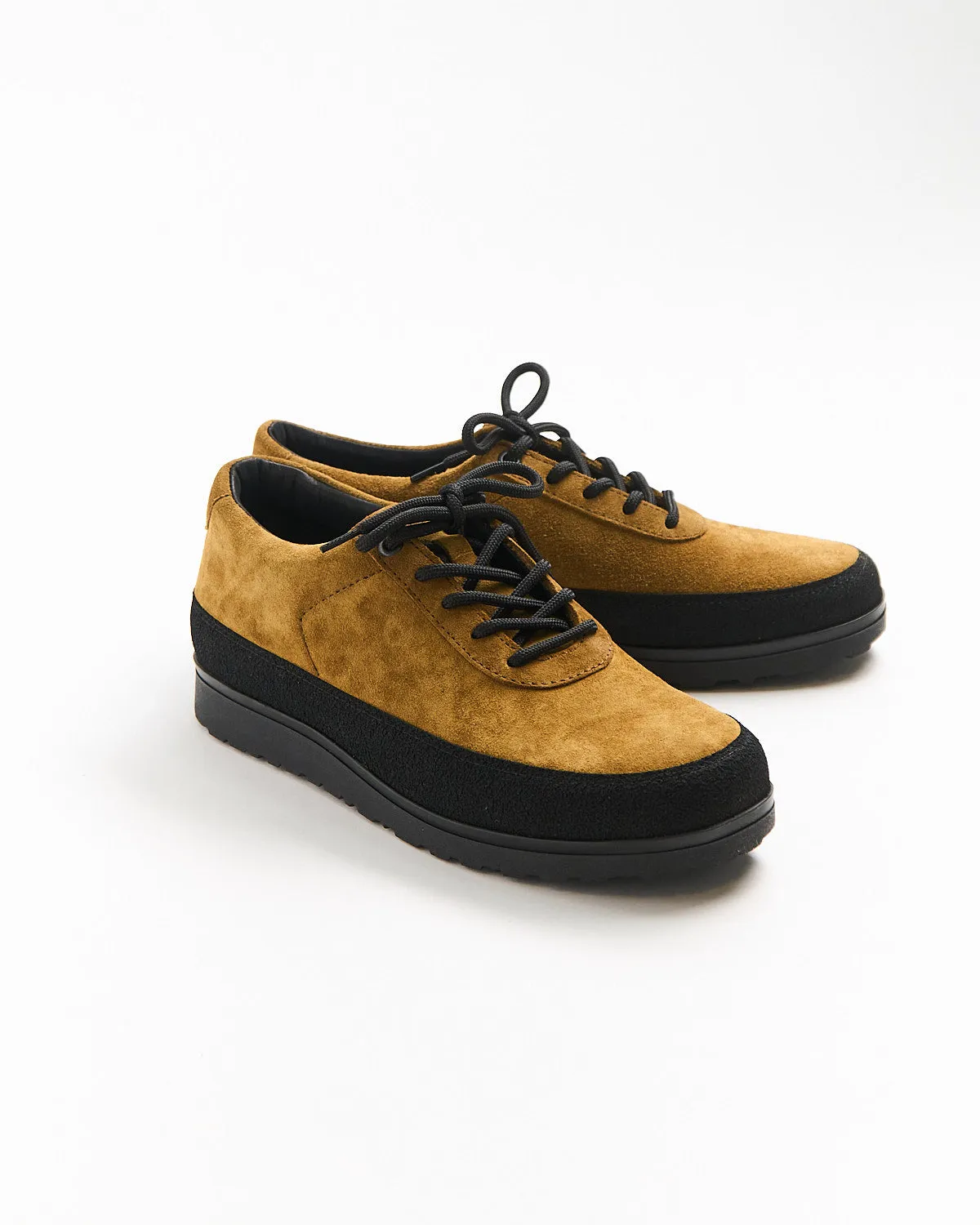 Suede 'Explorer' Shoes With Mudguard