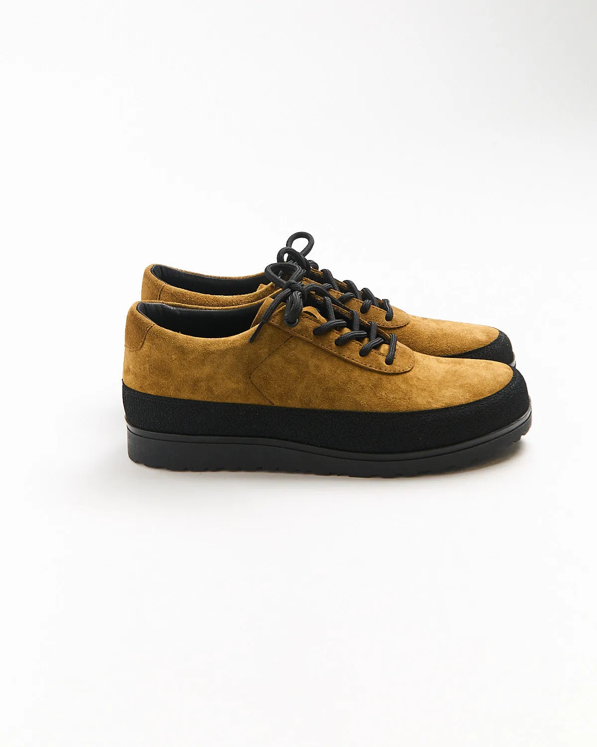 Suede 'Explorer' Shoes With Mudguard