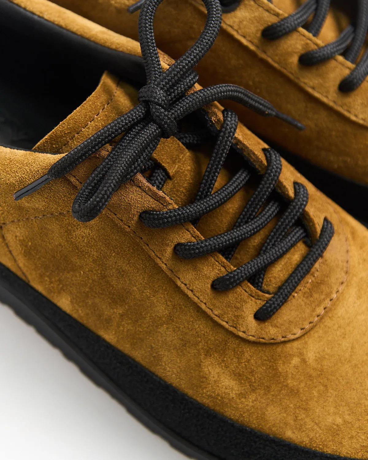 Suede 'Explorer' Shoes With Mudguard