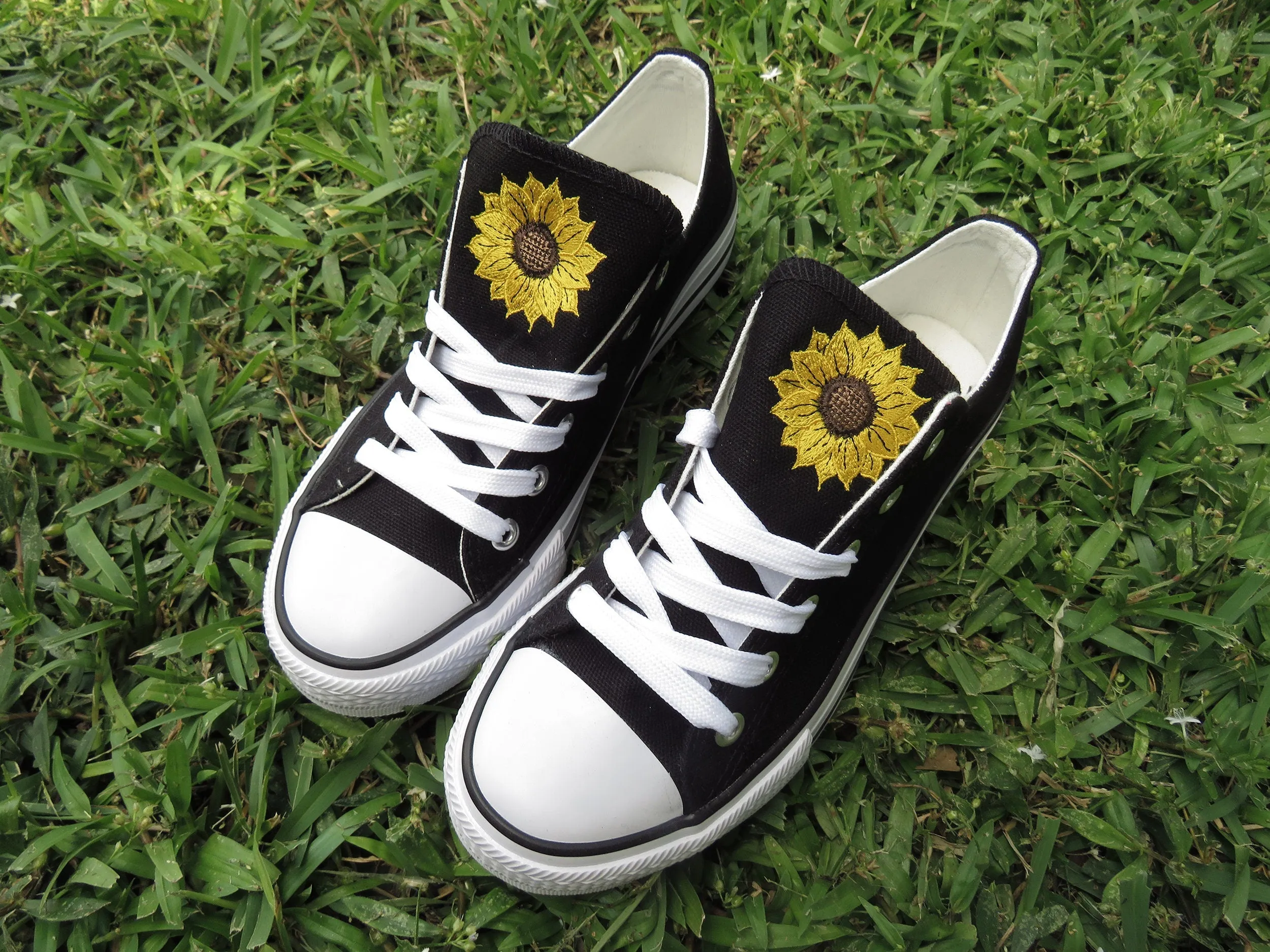 Sunflower Canvas Women Sneaker Shoes