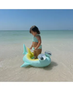 Sunnylife Kids Tube Pool Ring Salty the Shark Multi