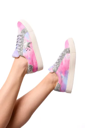 Supernova Sneakers in Pastel Tie Dye - CORKYS