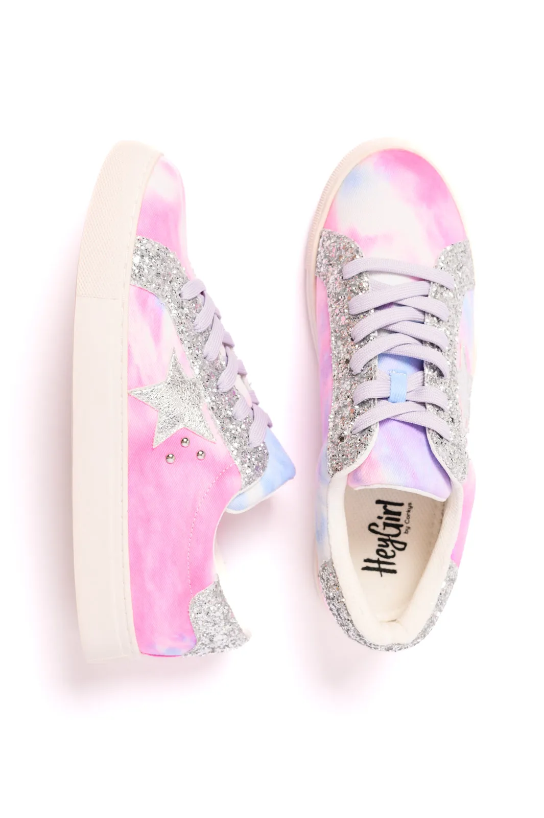 Supernova Sneakers in Pastel Tie Dye - CORKYS