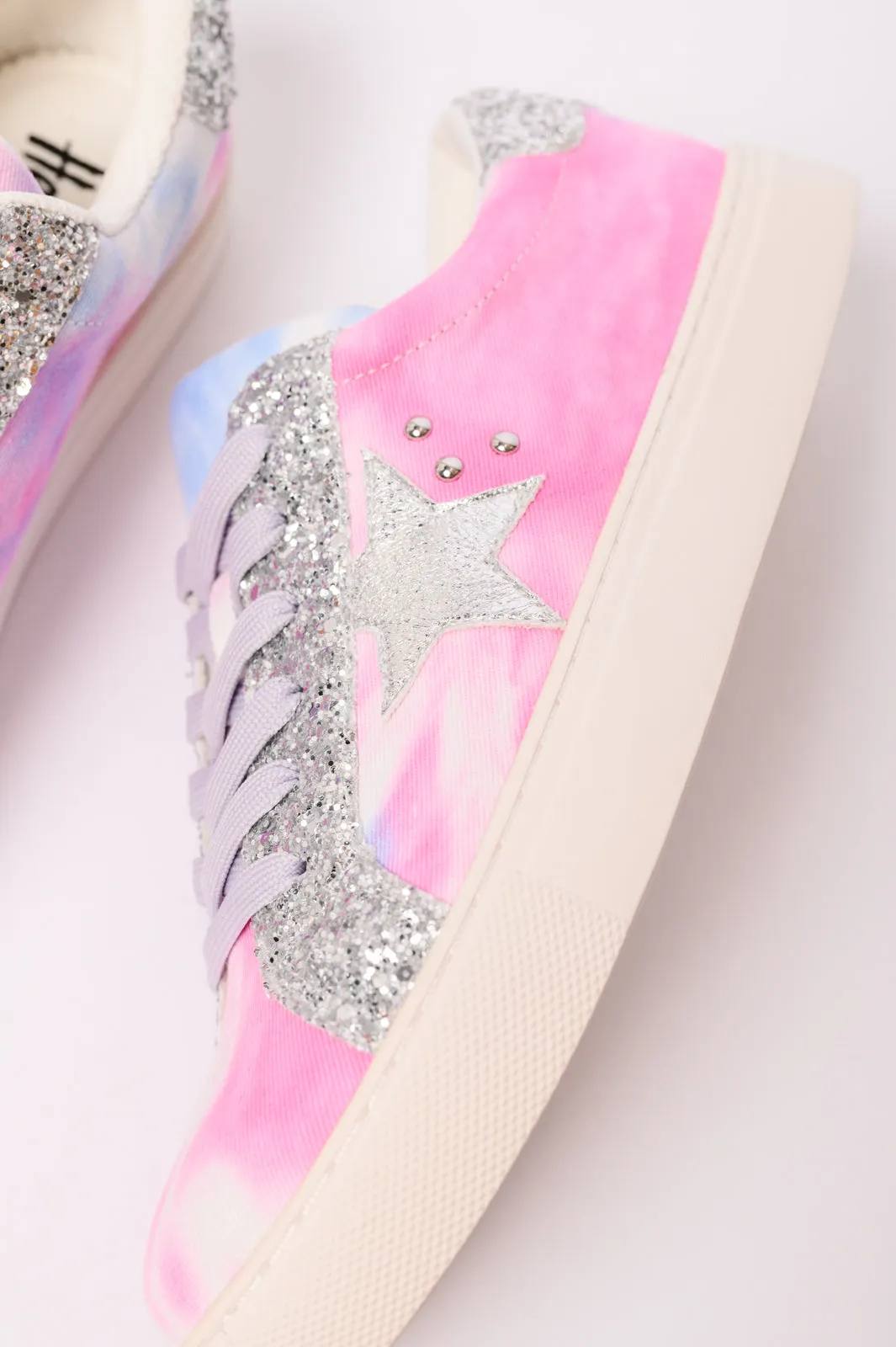 Supernova Sneakers in Pastel Tie Dye - CORKYS