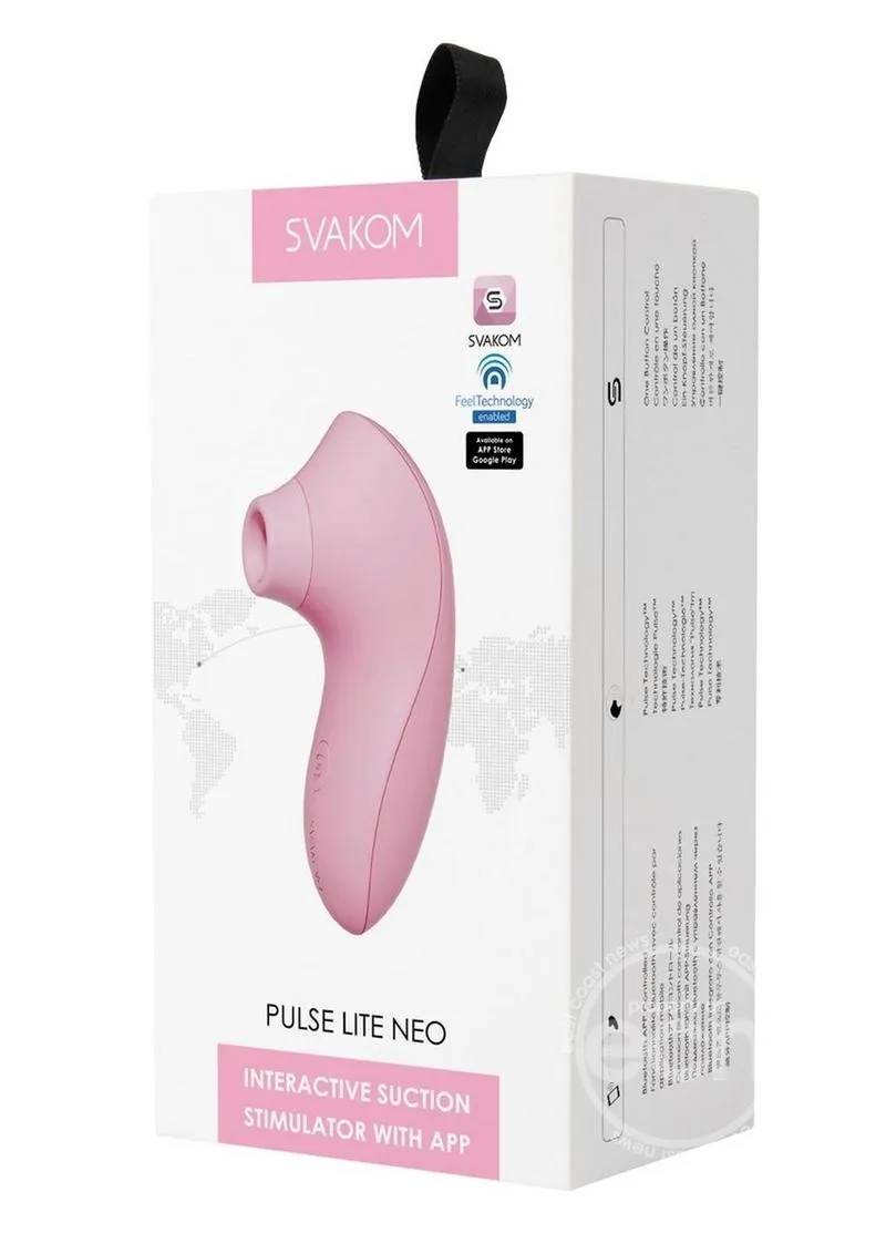 Svakom Pulse Lite Neo Interactive Suction Stimulator with Pulse Technology