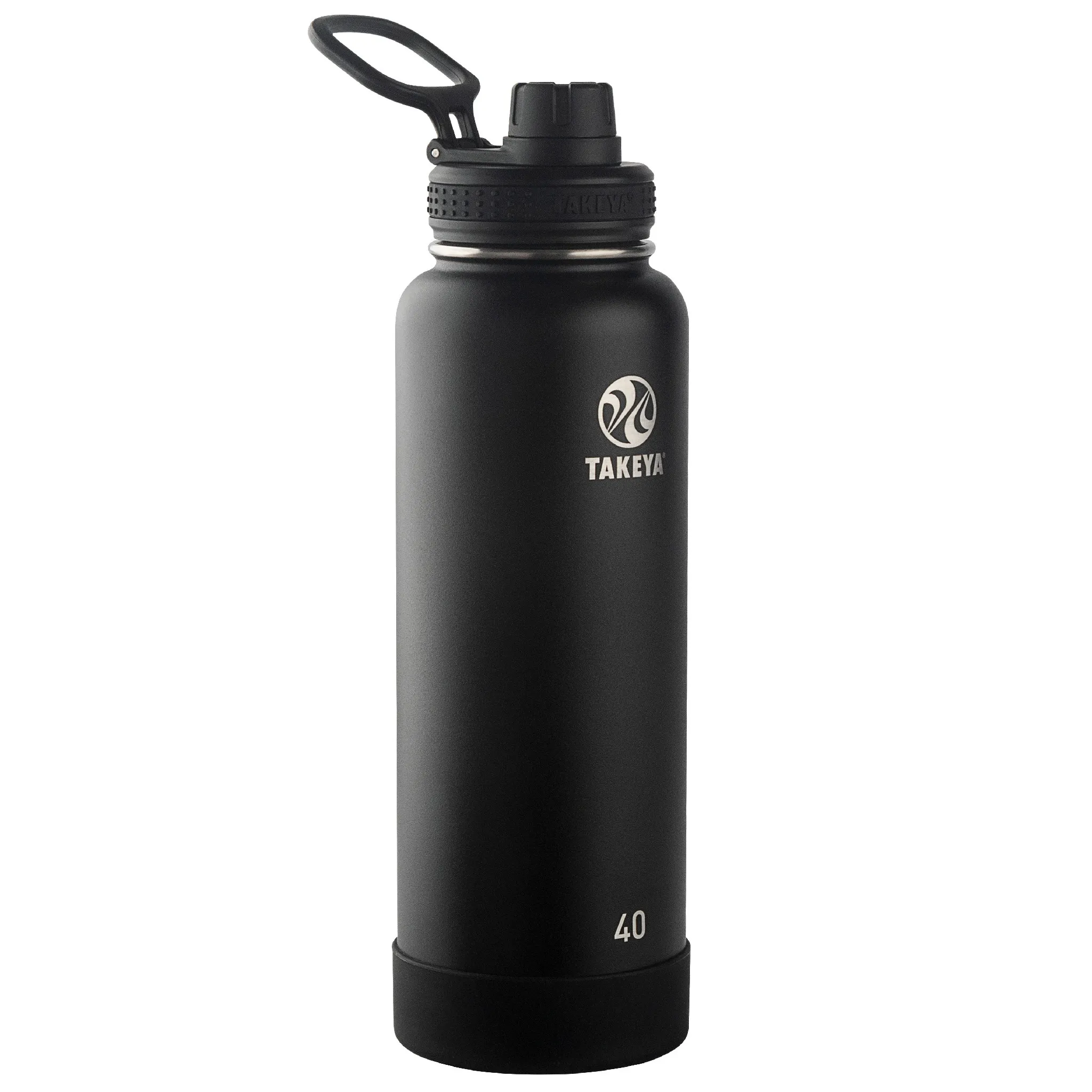 Takeya Actives Insulated Water Bottle 1200 ml Onyx | Buy Takeya Actives Insulated Water Bottle 1200 ml Onyx here | Outnorth