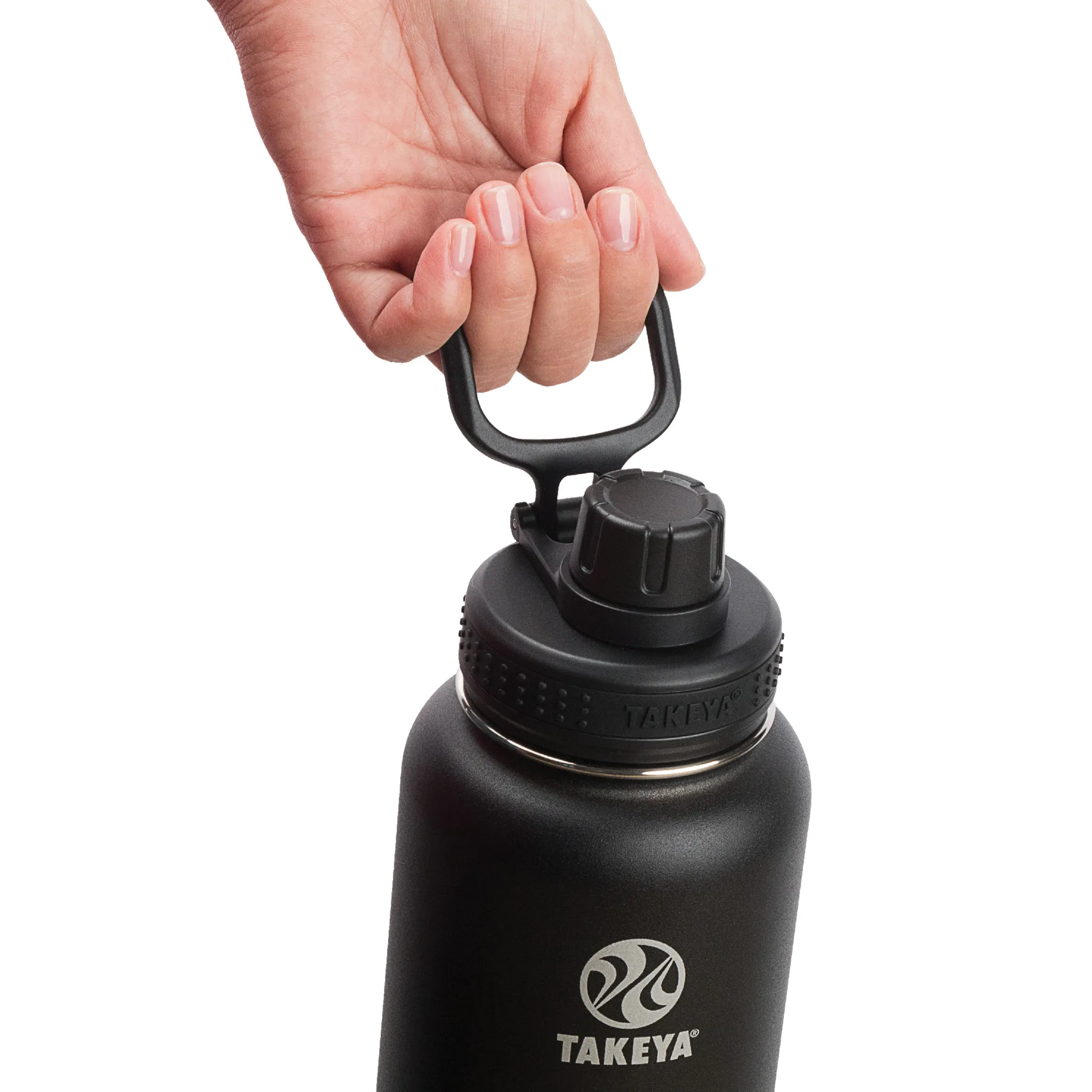 Takeya Actives Insulated Water Bottle 1200 ml Onyx | Buy Takeya Actives Insulated Water Bottle 1200 ml Onyx here | Outnorth