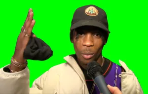 Travis Scott - What are those? - Nardwuar vs Travis Scott (Green Screen)