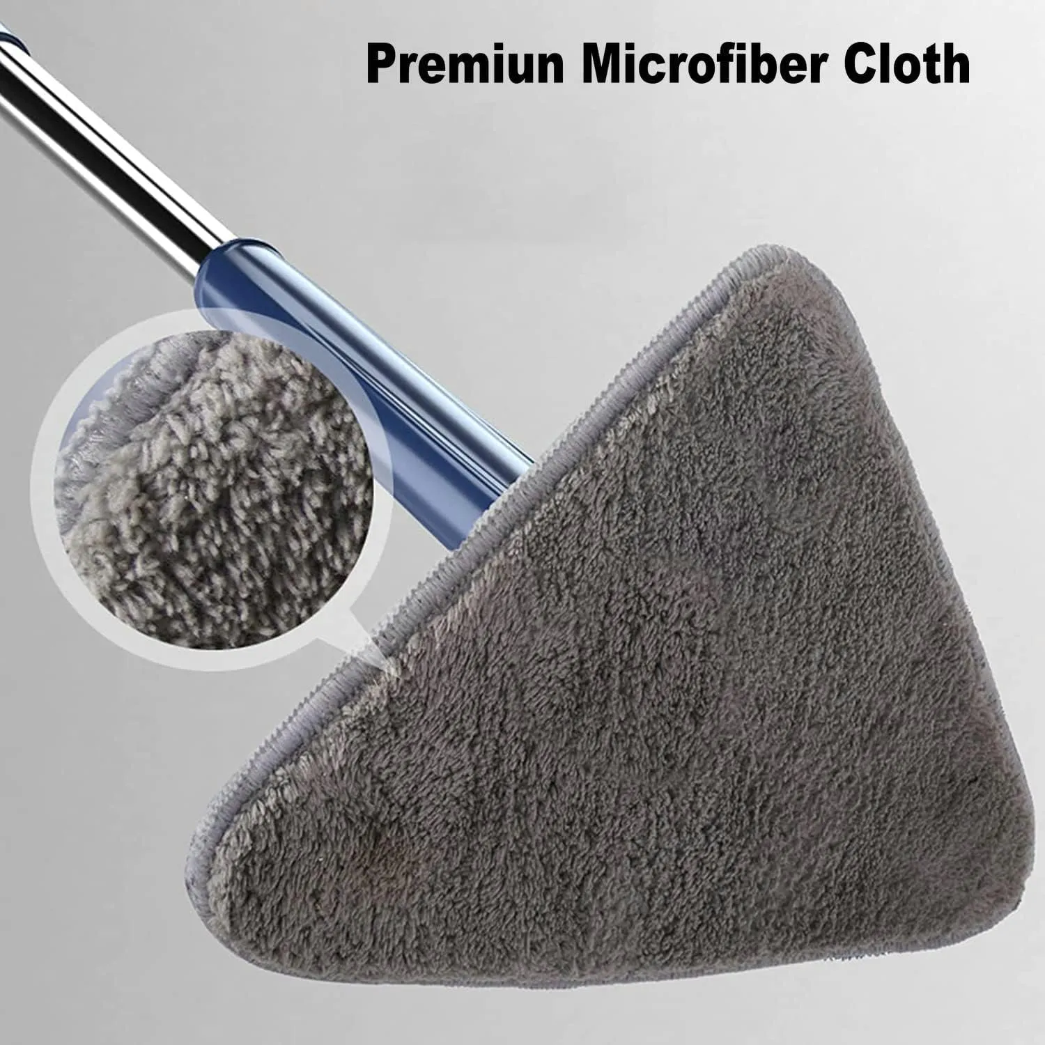 Triangle Twister Mop 360° Rotating Mop Triangular mop head easy cleaning Automatically twisting water