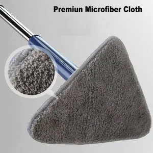 Triangle Twister Mop 360° Rotating Mop Triangular mop head easy cleaning Automatically twisting water