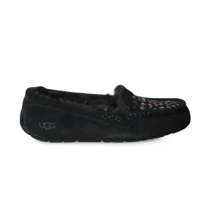 UGG Ansley Stud II Black Slippers - Women's