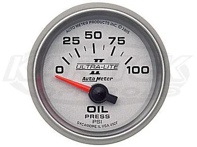 Ultra-Lite II 2-1/16" Short Sweep Electric Gauges Water Temperature 100_F - 250_F