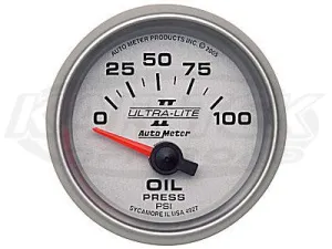 Ultra-Lite II 2-1/16" Short Sweep Electric Gauges Water Temperature 100_F - 250_F