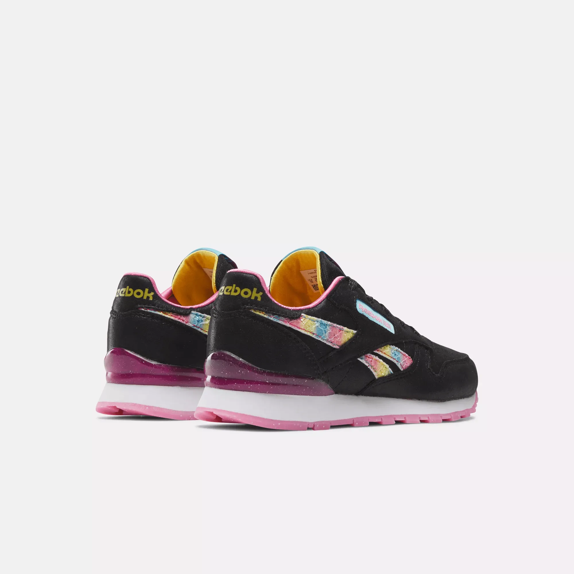 Unisex Classic Leather Step 'N Flash Shoes - Preschool