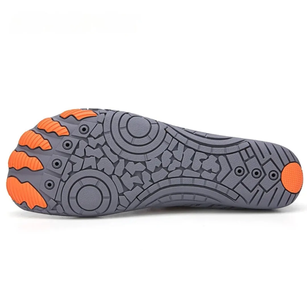 Unisex Cross-Trainer Barefoot Minimalist Shoes - Zero Drop Sole, Wide Toe Box Aqua Shoes for Swim, Beach, and Surf