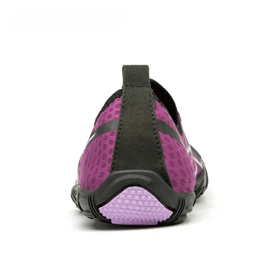 Unisex Cross-Trainer Barefoot Minimalist Shoes - Zero Drop Sole, Wide Toe Box Aqua Shoes for Swim, Beach, and Surf