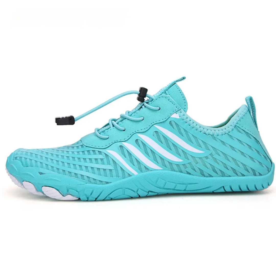 Unisex Cross-Trainer Barefoot Minimalist Shoes - Zero Drop Sole, Wide Toe Box Aqua Shoes for Swim, Beach, and Surf