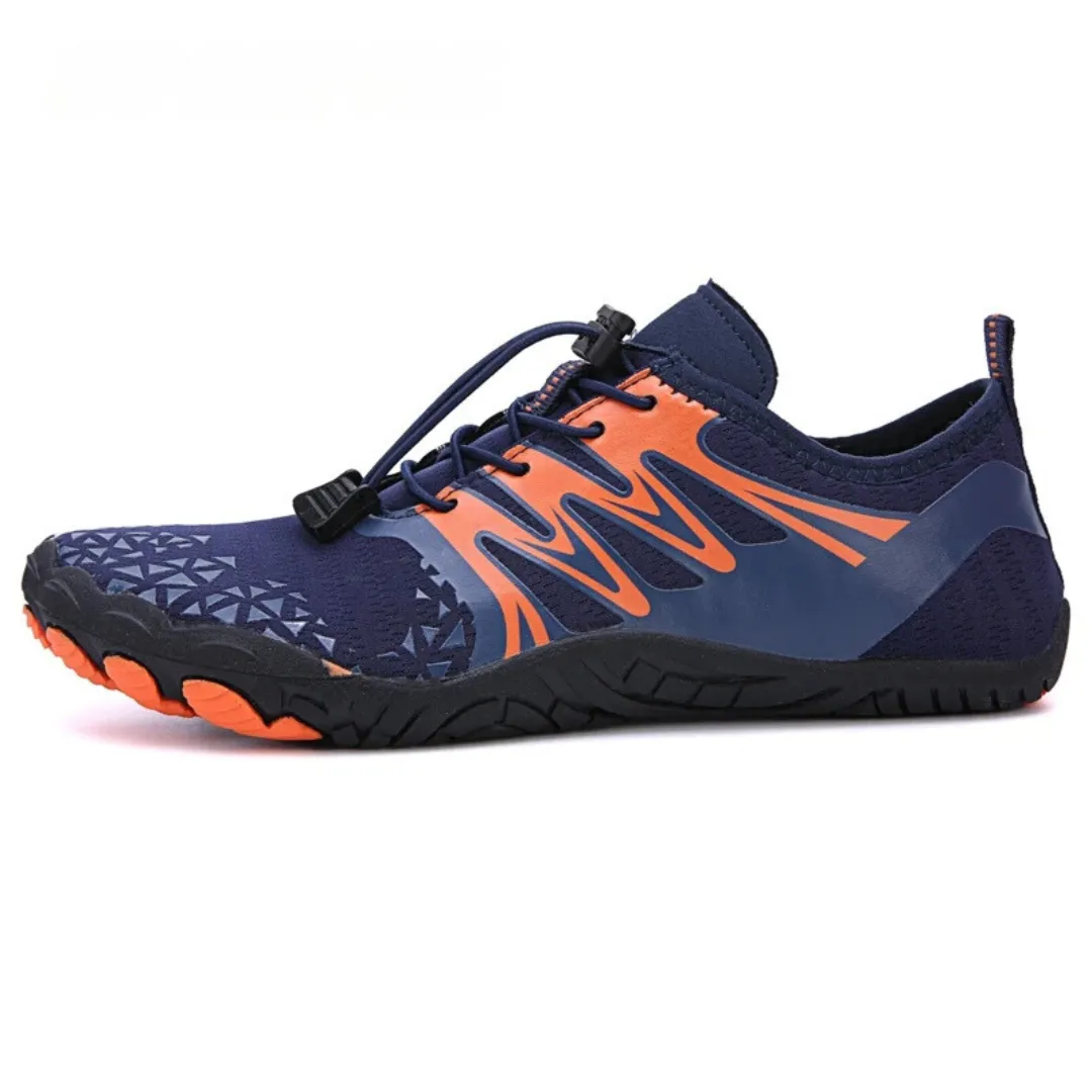 Unisex Cross-Trainer Barefoot Minimalist Shoes - Zero Drop Sole, Wide Toe Box Aqua Shoes for Swim, Beach, and Surf