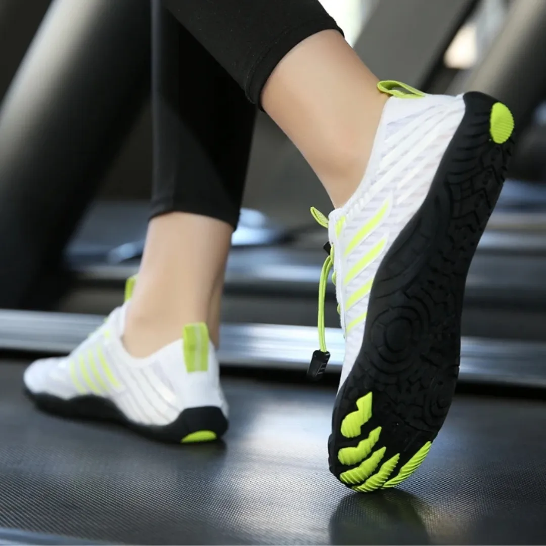 Unisex Cross-Trainer Barefoot Minimalist Shoes - Zero Drop Sole, Wide Toe Box Aqua Shoes for Swim, Beach, and Surf