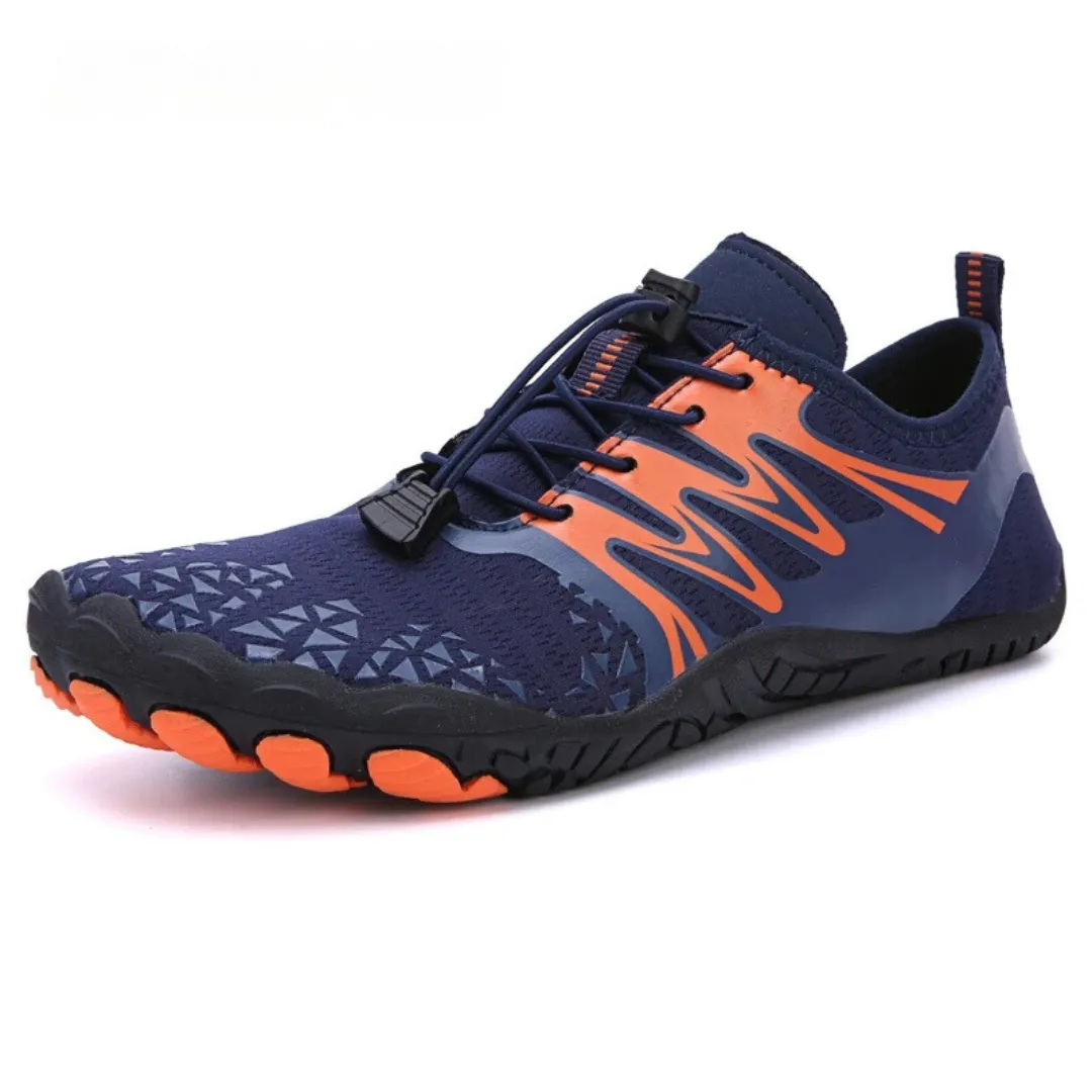 Unisex Cross-Trainer Barefoot Minimalist Shoes - Zero Drop Sole, Wide Toe Box Aqua Shoes for Swim, Beach, and Surf