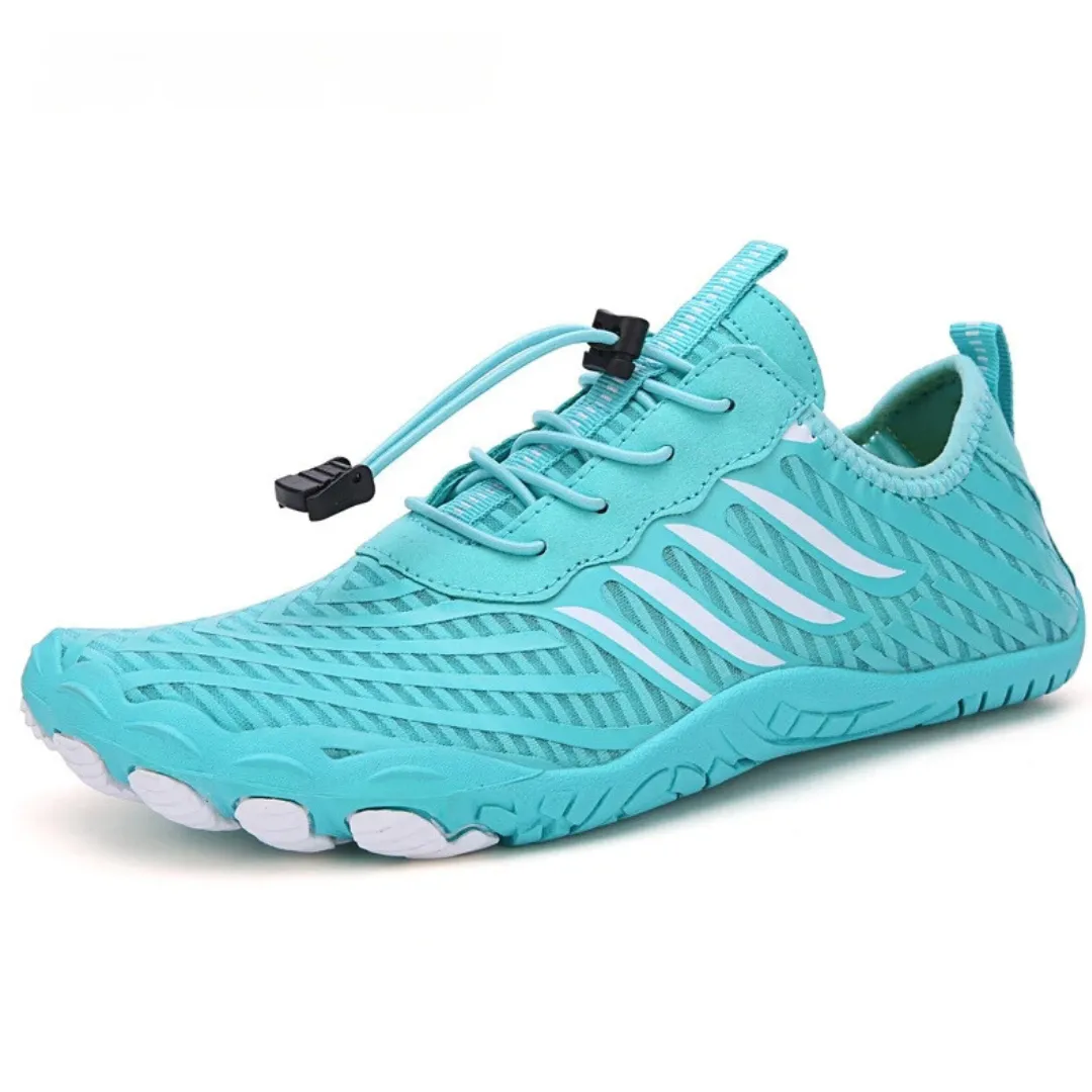 Unisex Cross-Trainer Barefoot Minimalist Shoes - Zero Drop Sole, Wide Toe Box Aqua Shoes for Swim, Beach, and Surf
