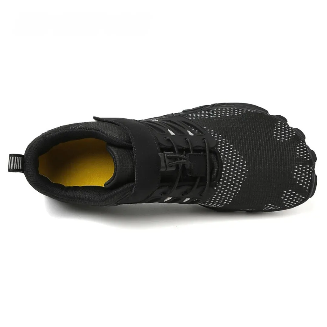 Unisex Cross-Trainer Barefoot Minimalist Shoes - Zero Drop Sole, Wide Toe Box Aqua Shoes for Swim, Beach, and Surf