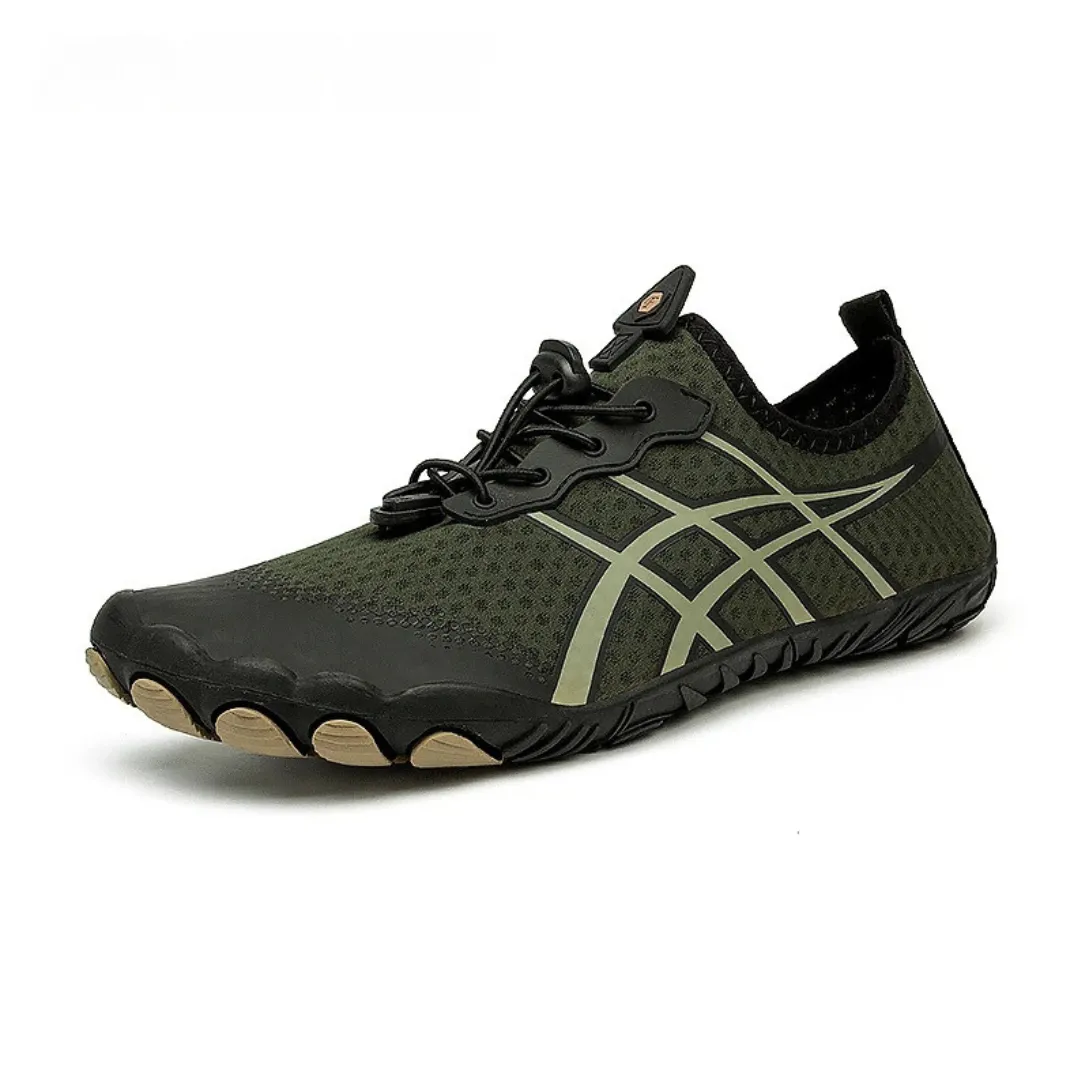 Unisex Cross-Trainer Barefoot Minimalist Shoes - Zero Drop Sole, Wide Toe Box Aqua Shoes for Swim, Beach, and Surf