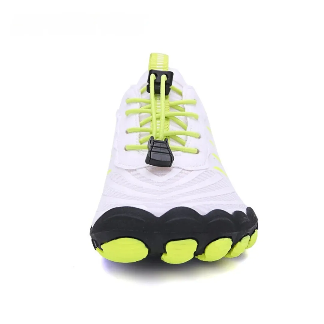 Unisex Cross-Trainer Barefoot Minimalist Shoes - Zero Drop Sole, Wide Toe Box Aqua Shoes for Swim, Beach, and Surf