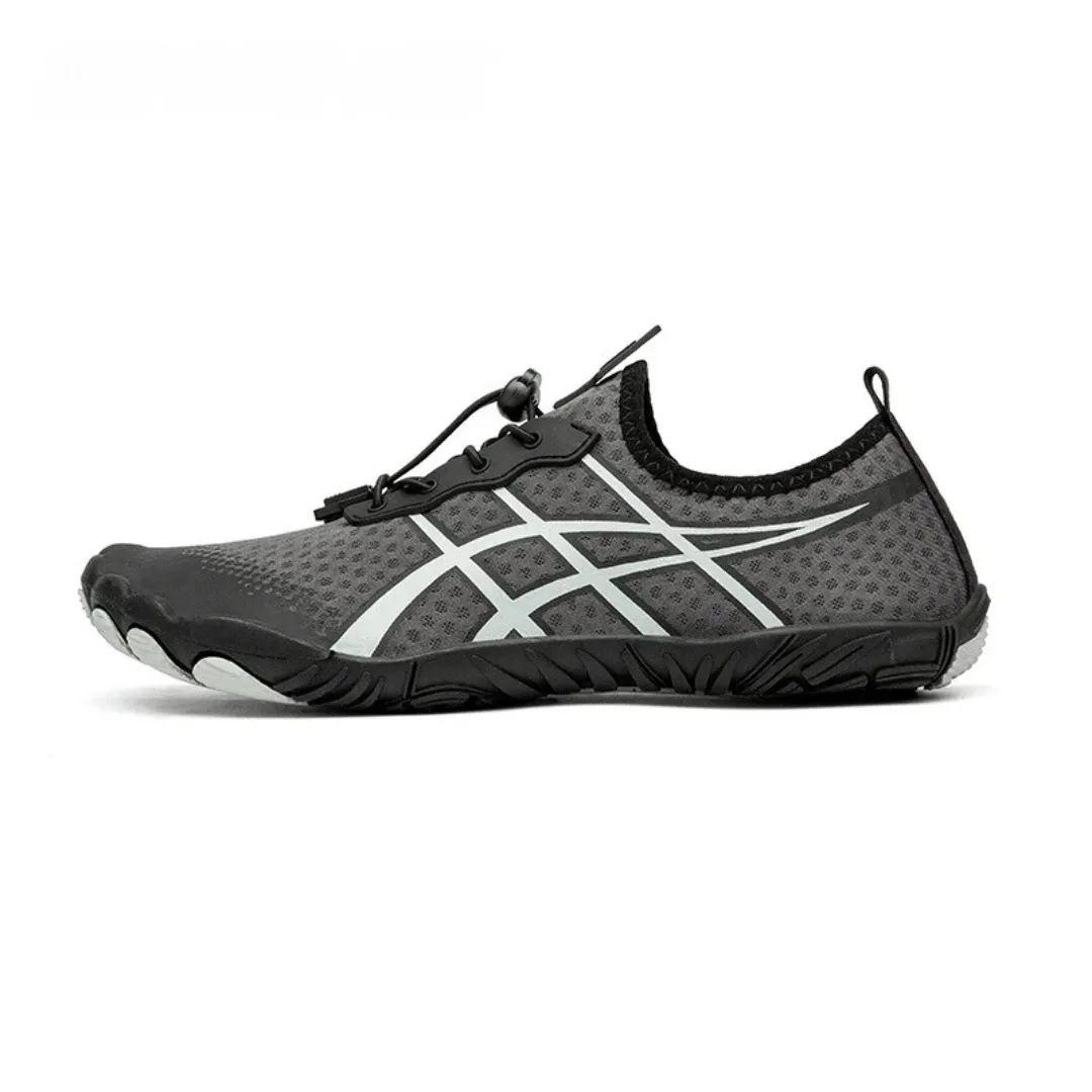 Unisex Cross-Trainer Barefoot Minimalist Shoes - Zero Drop Sole, Wide Toe Box Aqua Shoes for Swim, Beach, and Surf