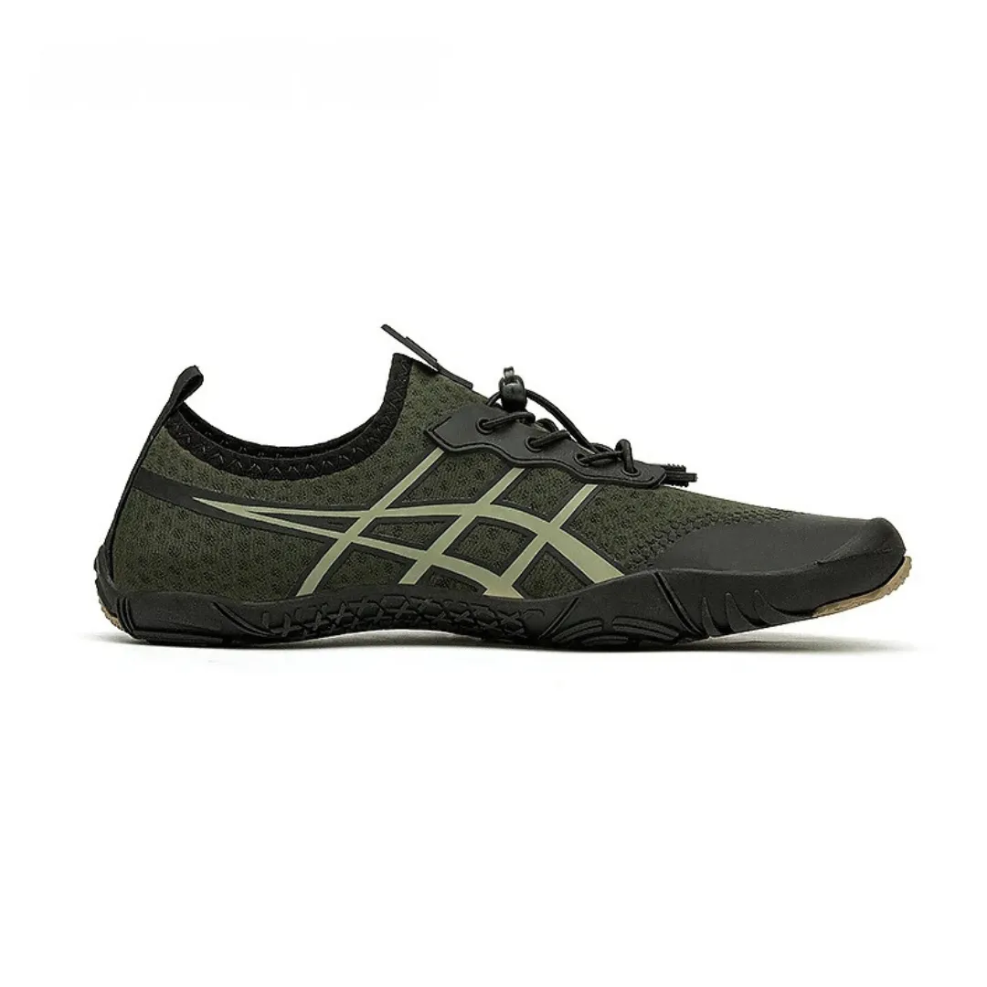 Unisex Cross-Trainer Barefoot Minimalist Shoes - Zero Drop Sole, Wide Toe Box Aqua Shoes for Swim, Beach, and Surf