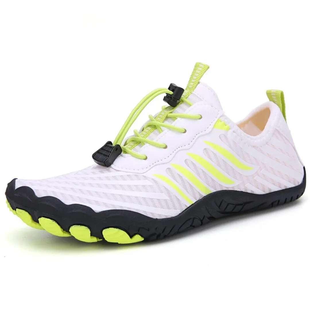 Unisex Cross-Trainer Barefoot Minimalist Shoes - Zero Drop Sole, Wide Toe Box Aqua Shoes for Swim, Beach, and Surf