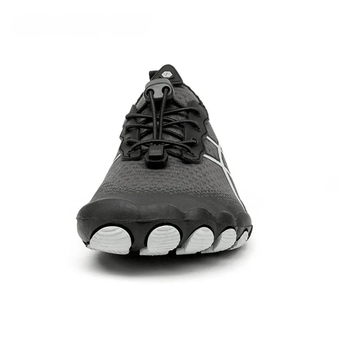 Unisex Cross-Trainer Barefoot Minimalist Shoes - Zero Drop Sole, Wide Toe Box Aqua Shoes for Swim, Beach, and Surf
